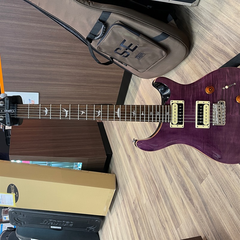 P.R.S. SE Custom 24 Trans Purpleの画像